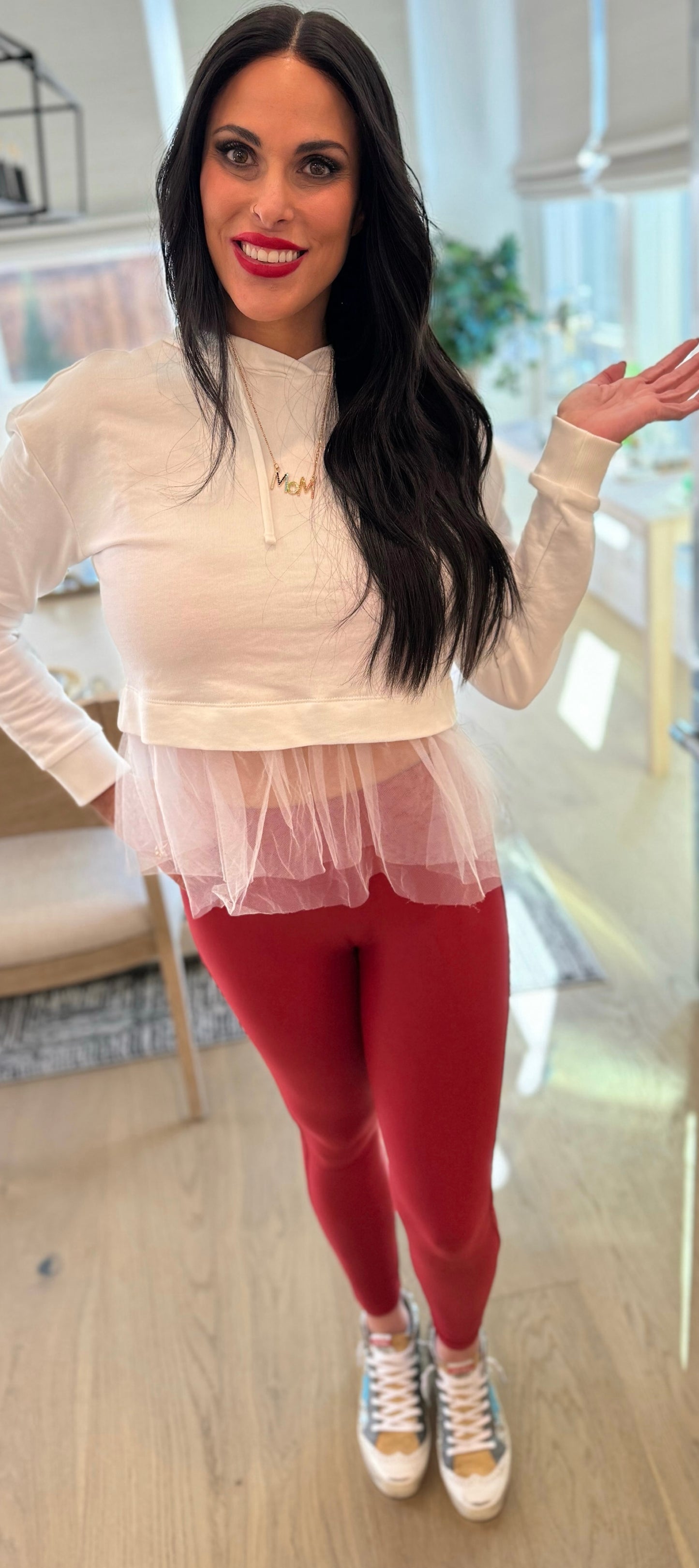 Custom Tulle Sweashirt