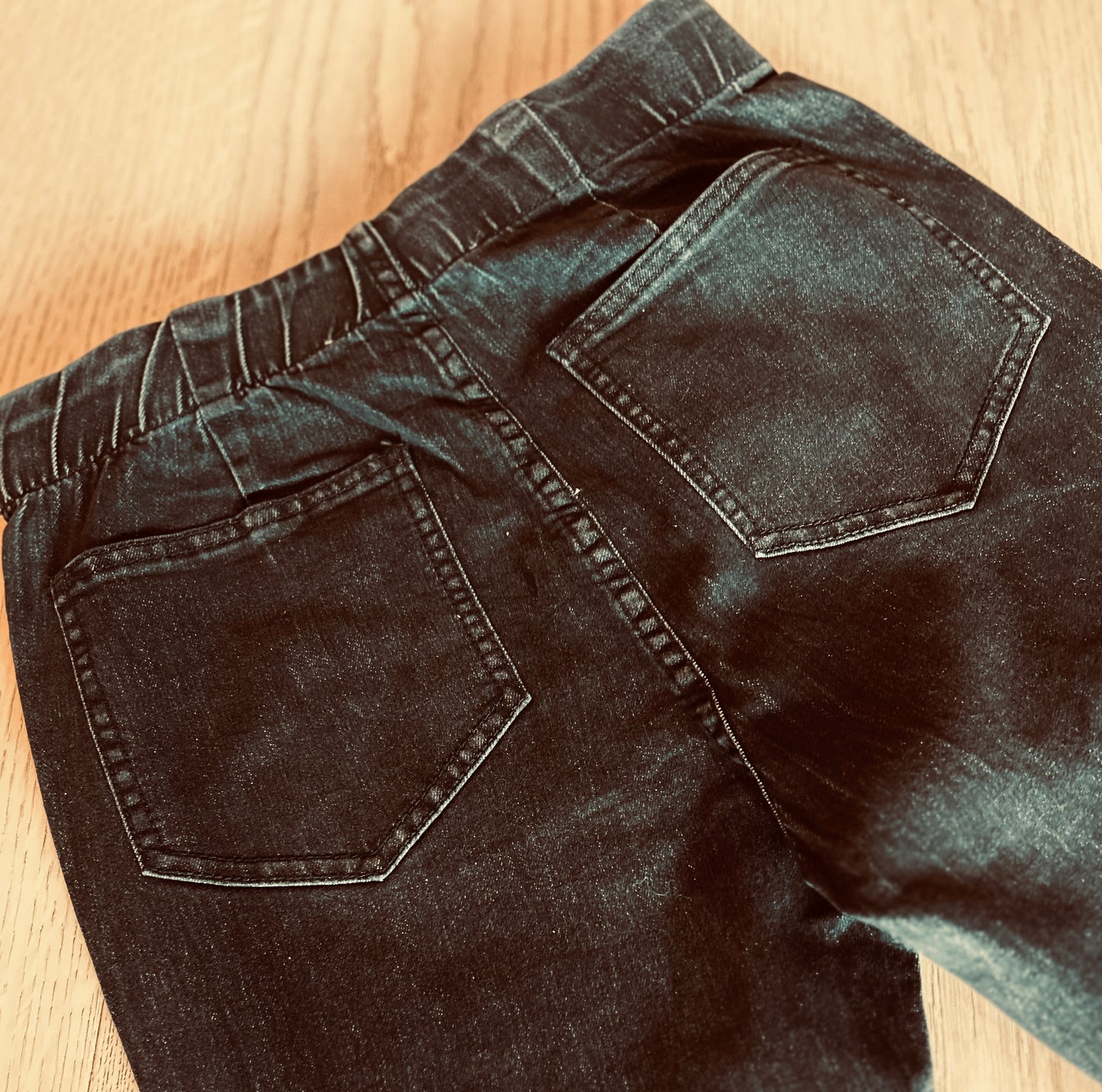 Black Stretch Denim Jean
