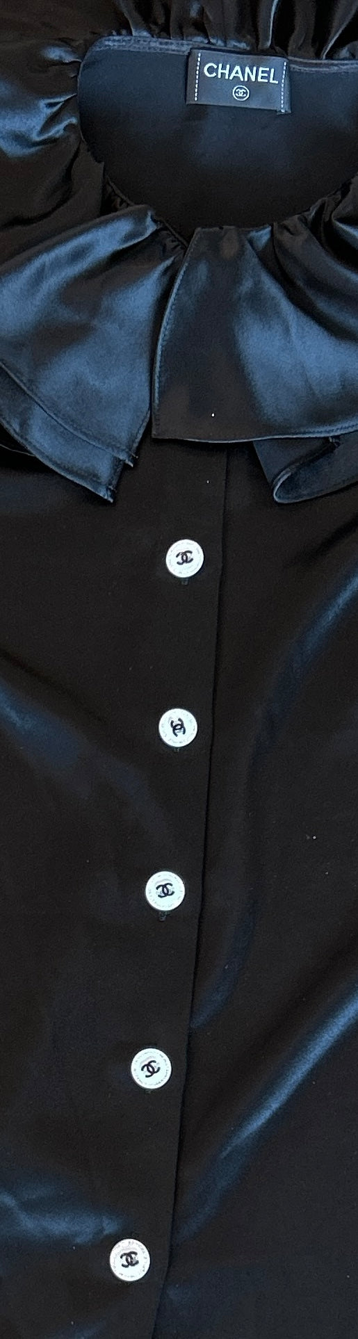 Satin Chanel Inspired Blouse