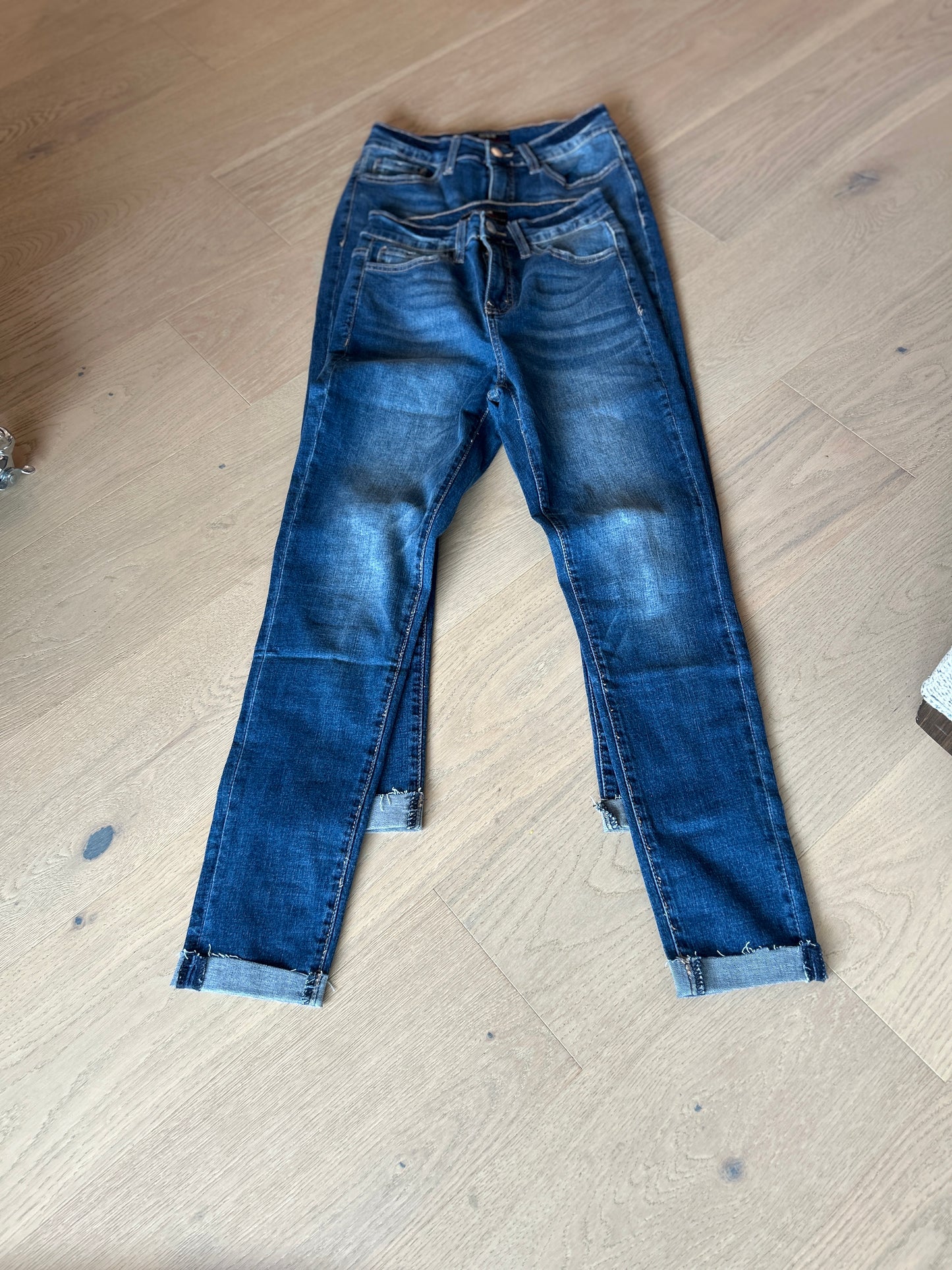 Washed Denim Skinny Jean