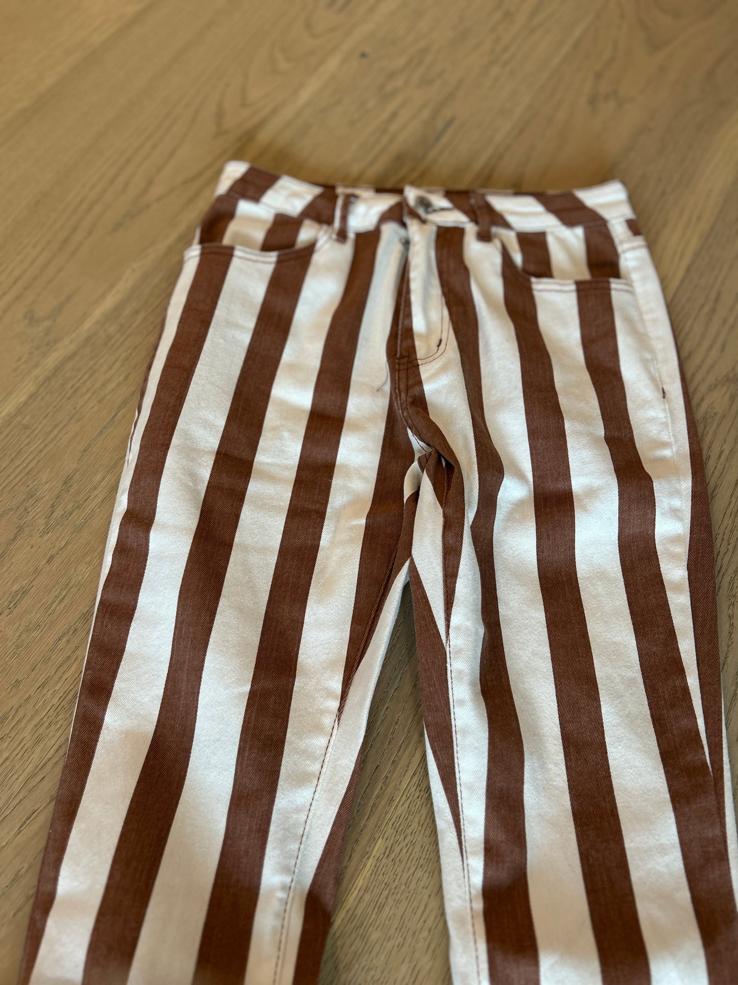 Striped Stretch Jean