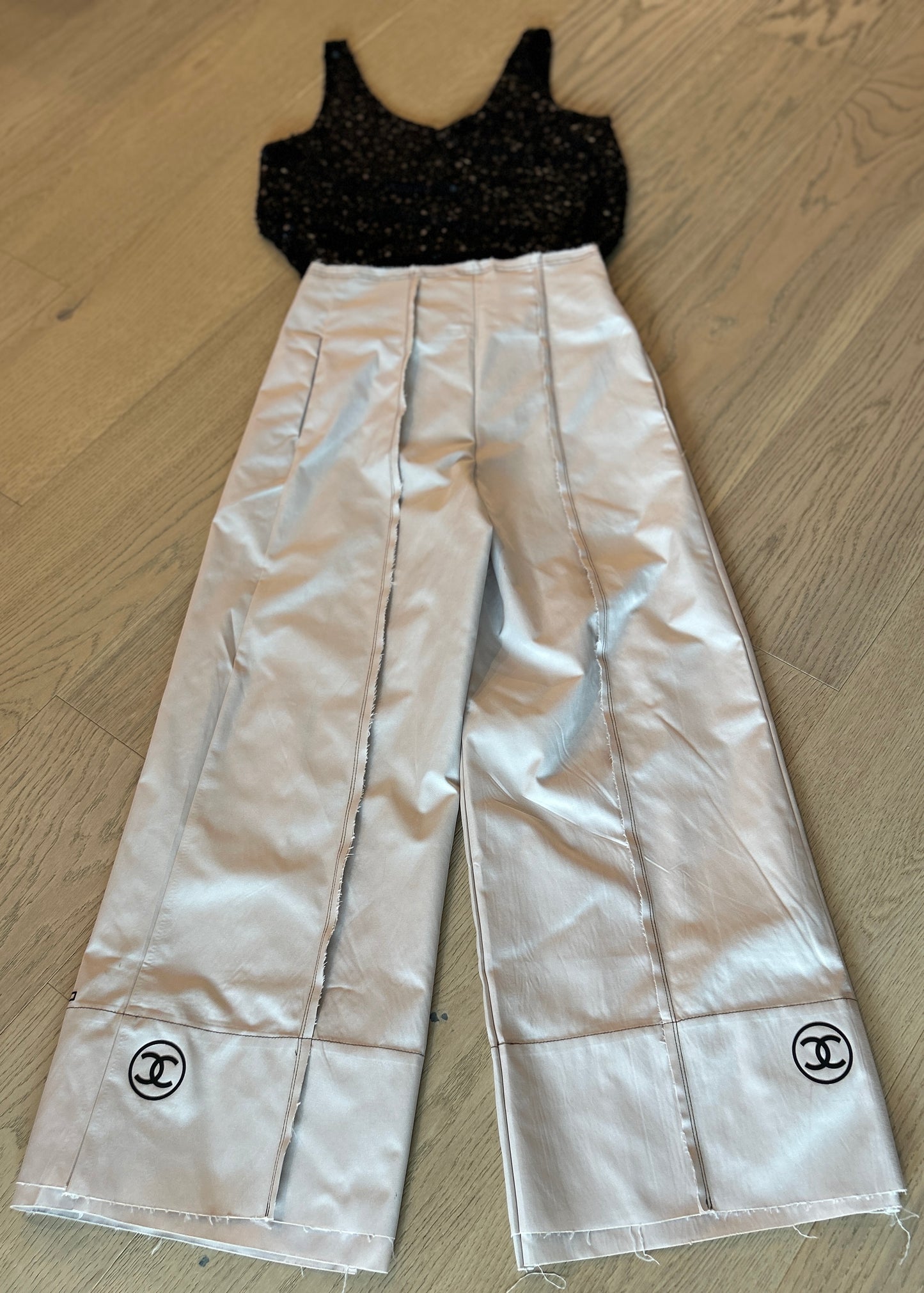 Cropped Chanel Inspired Pants