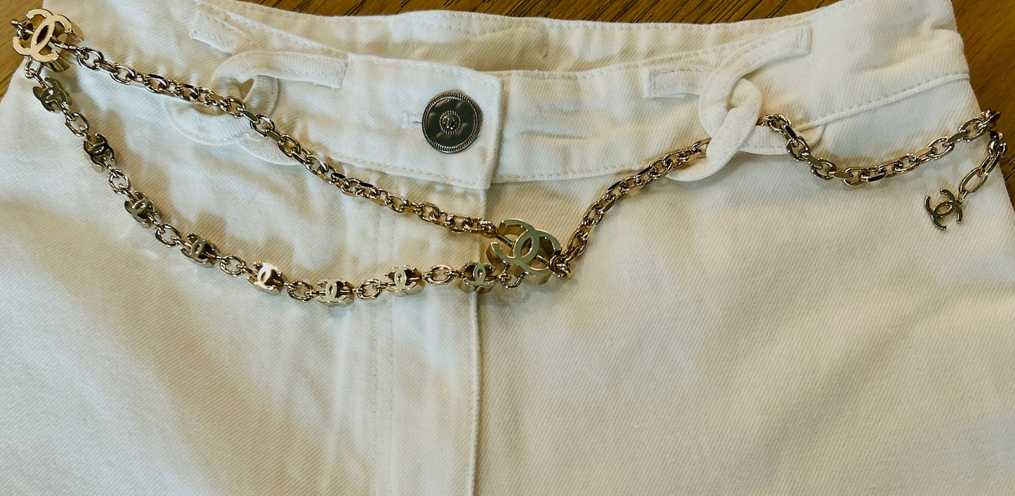 Gold Pre-Loved Chanel Like Belt