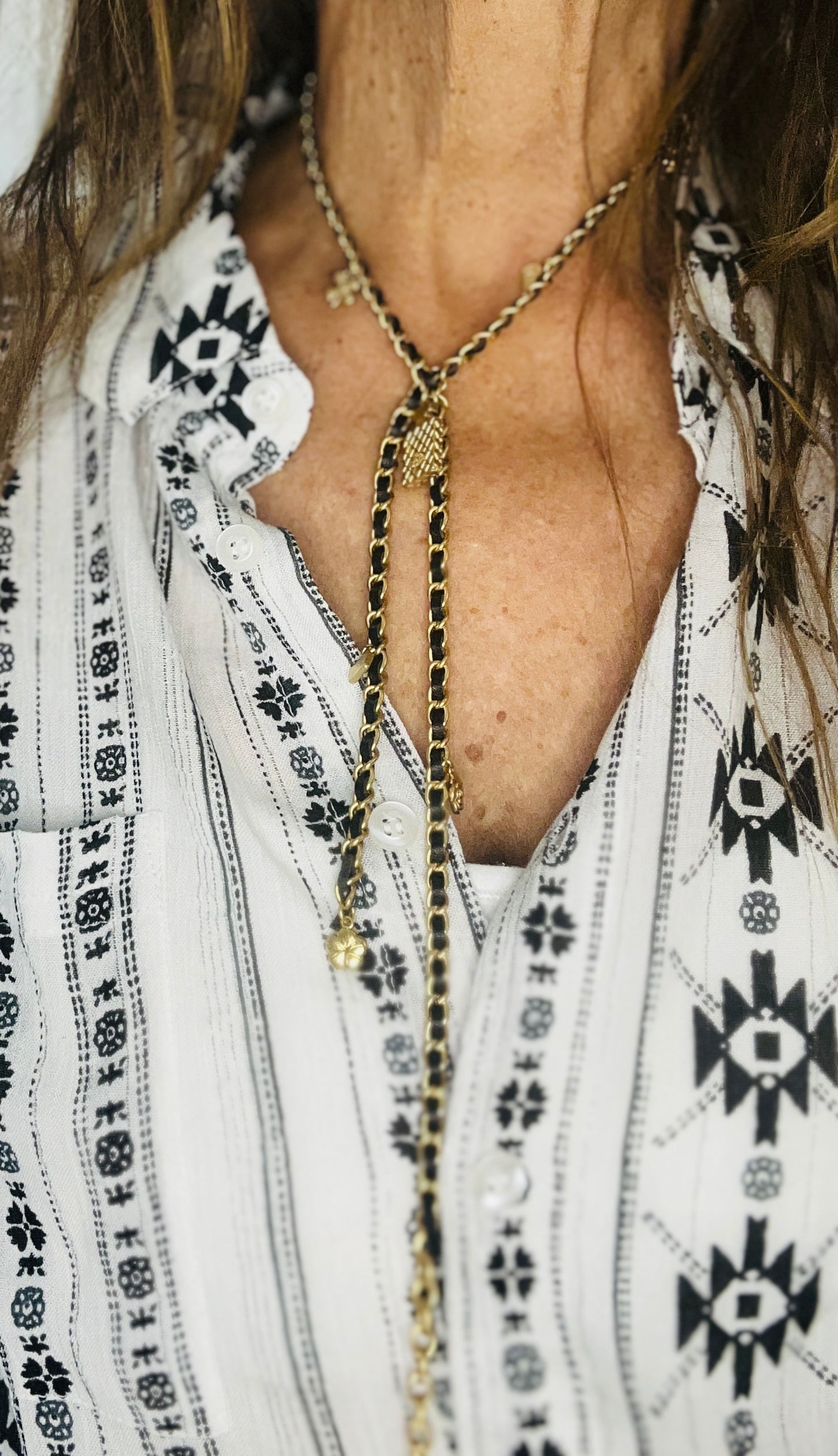 Chanel Like Necklace or Belt Chain Pre-Loved
