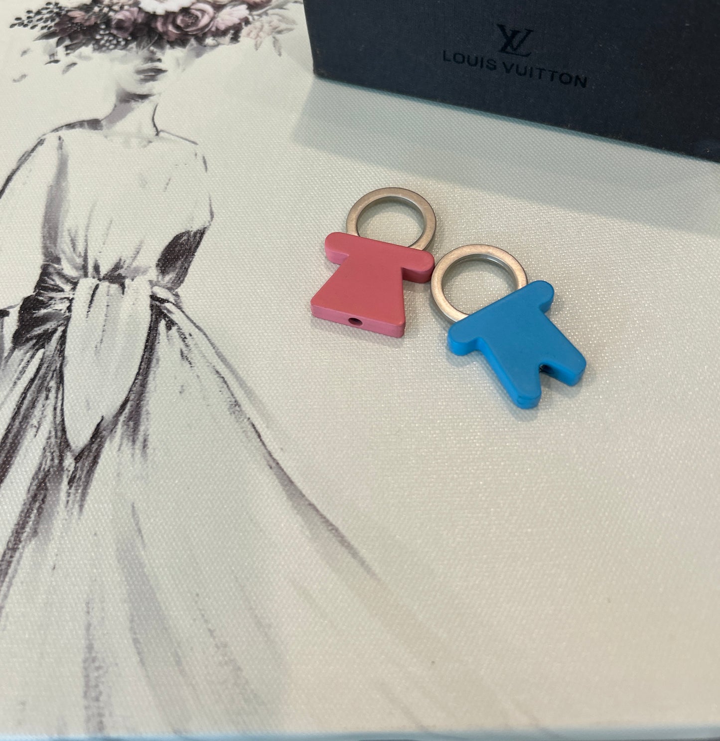 Louis Vuitton Like Key Chains