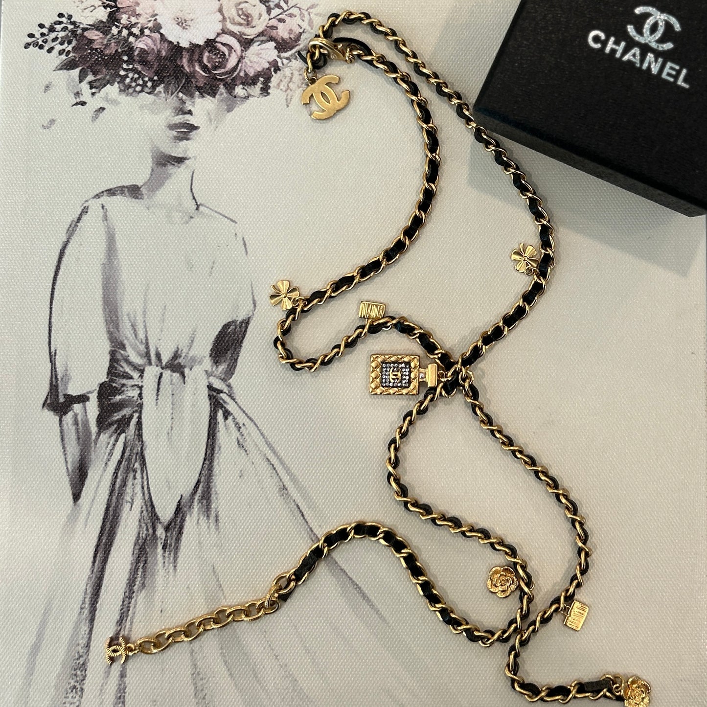 Chanel Like Necklace or Belt Chain Pre-Loved