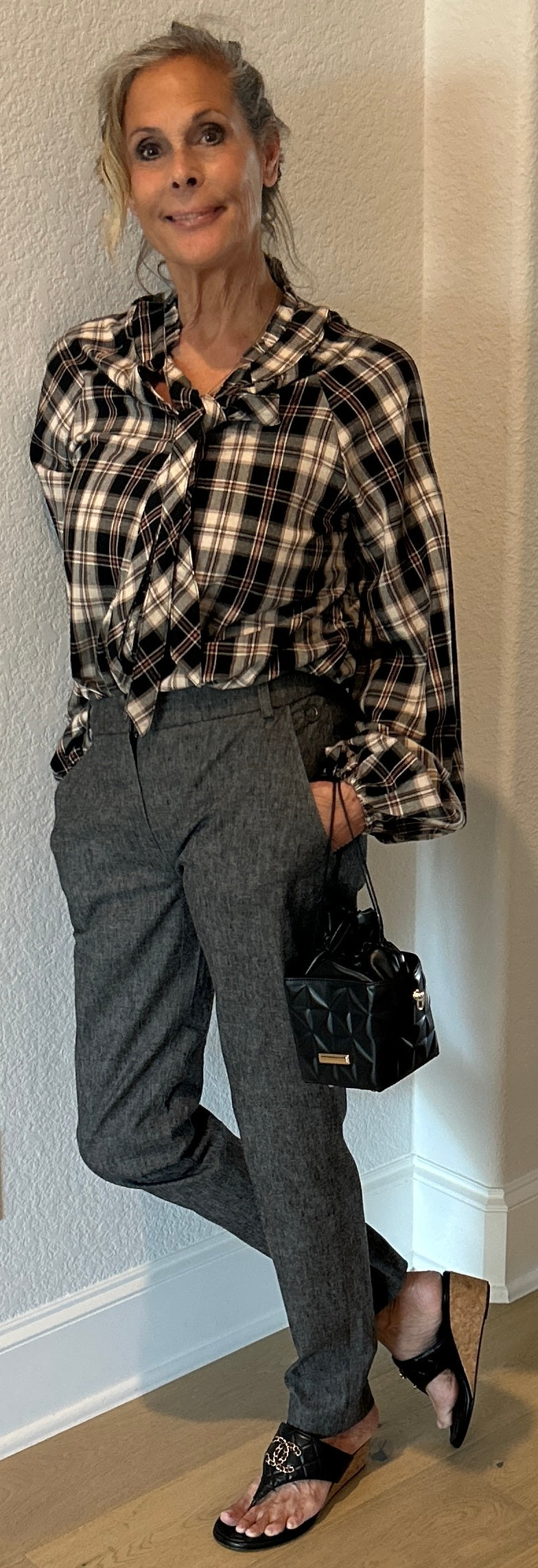 Oscar de la Renta Black Jean