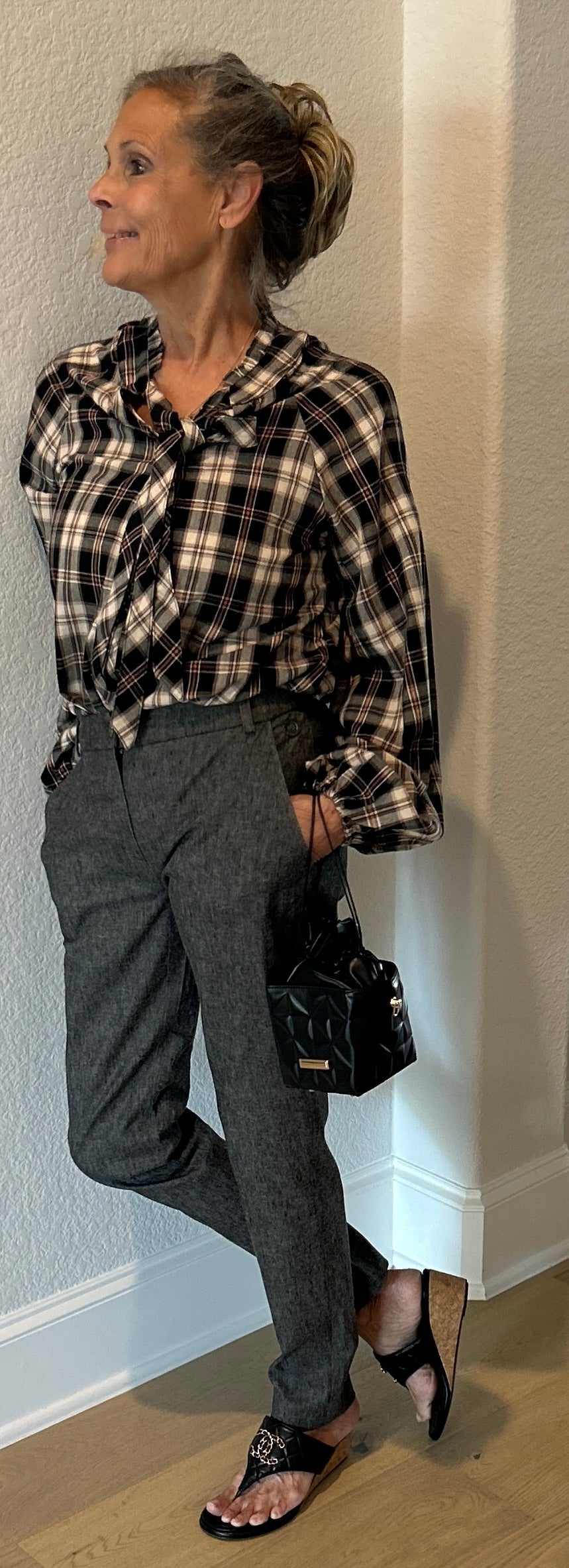 Oscar de la Renta Black Jean