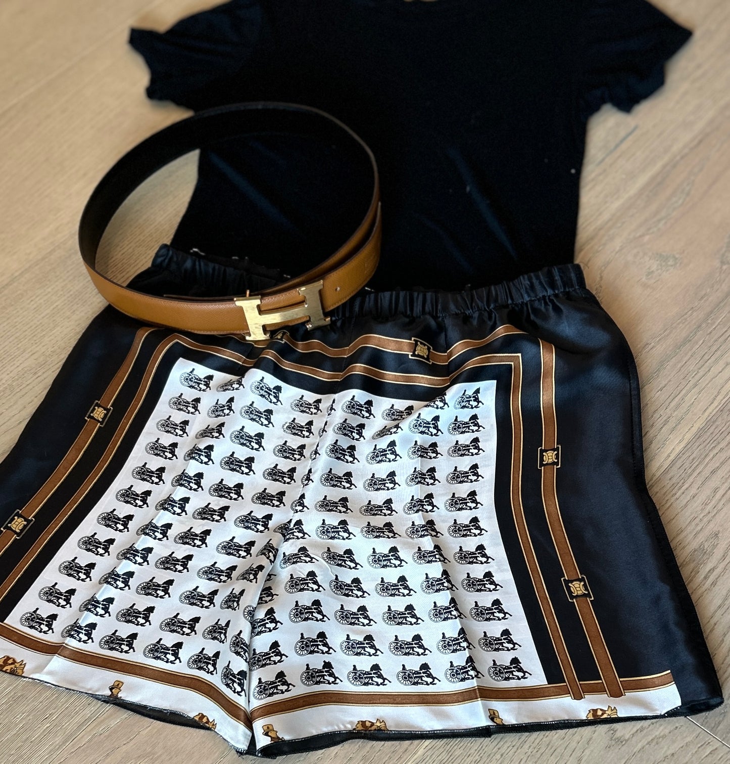 Custom Hermes Scarf Short