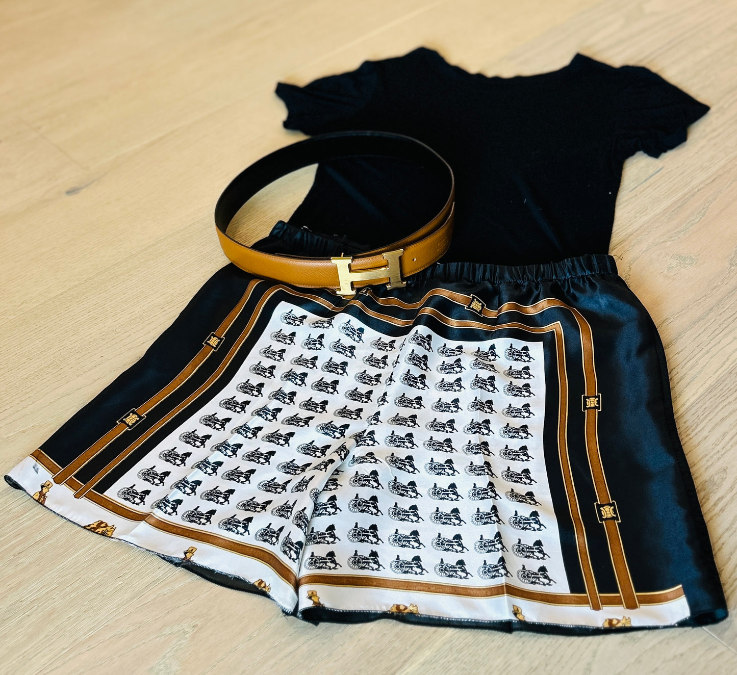 Custom Hermes Scarf Short