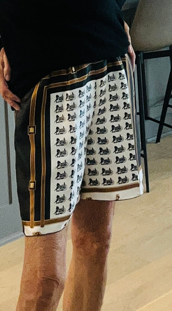 Custom Hermes Scarf Short