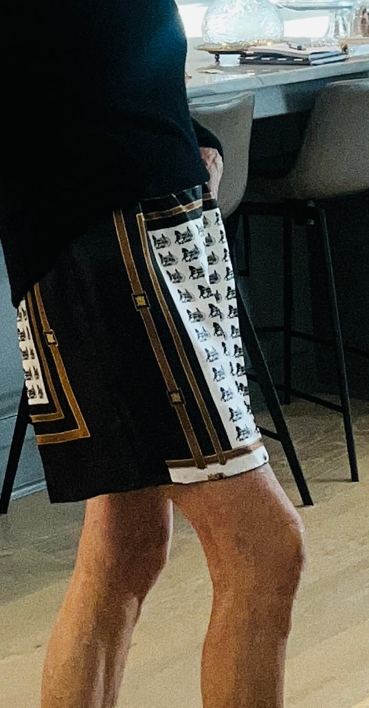 Custom Hermes Scarf Short