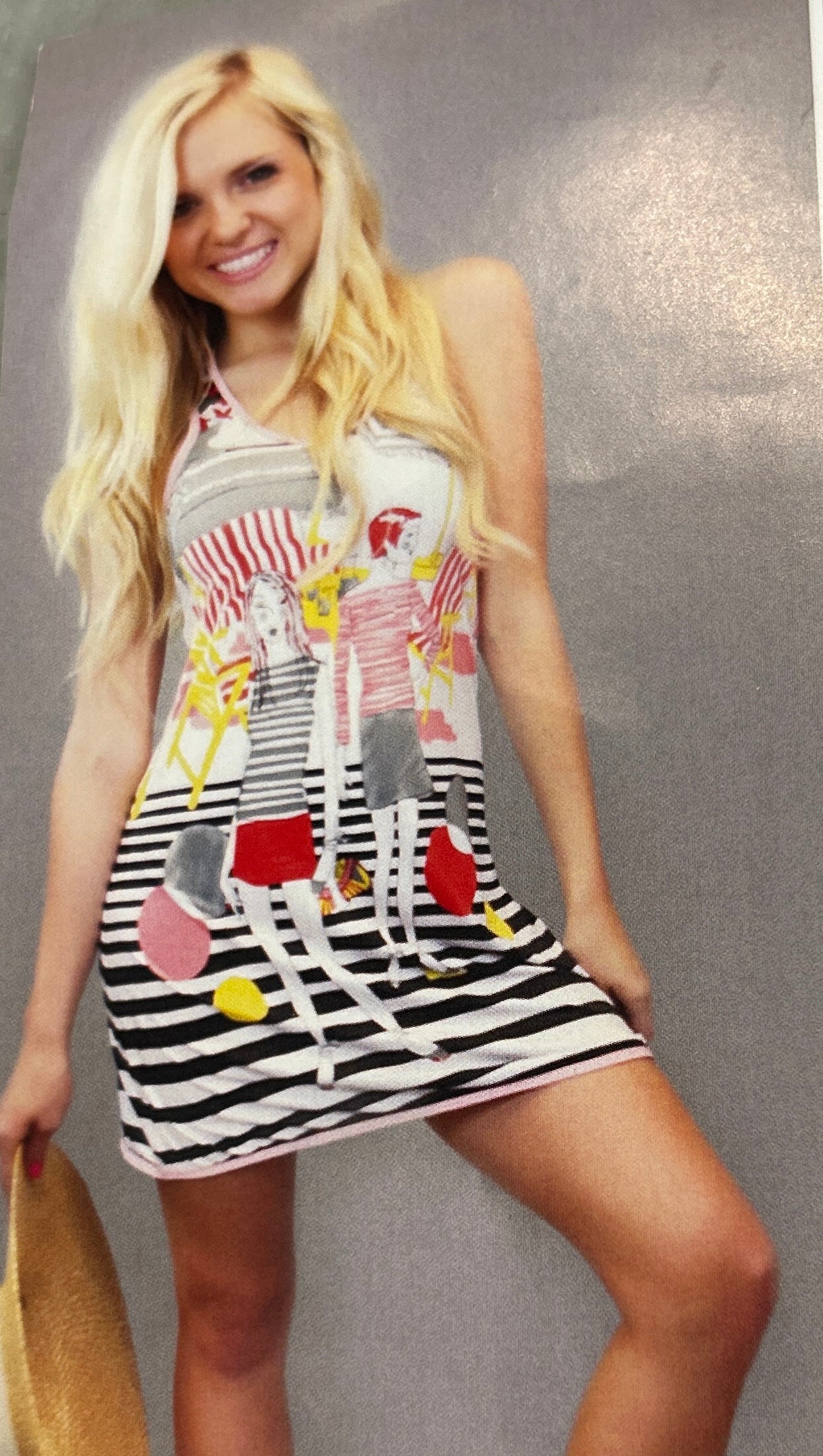 Racer-Back Beach Dress