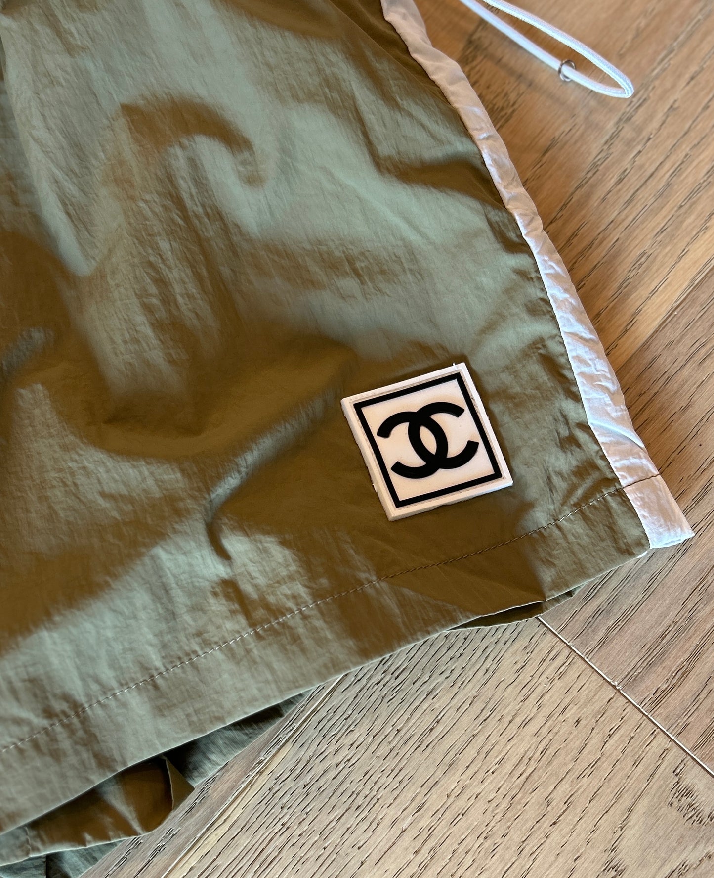 Chanel Inspired Windbreaker and Shorts