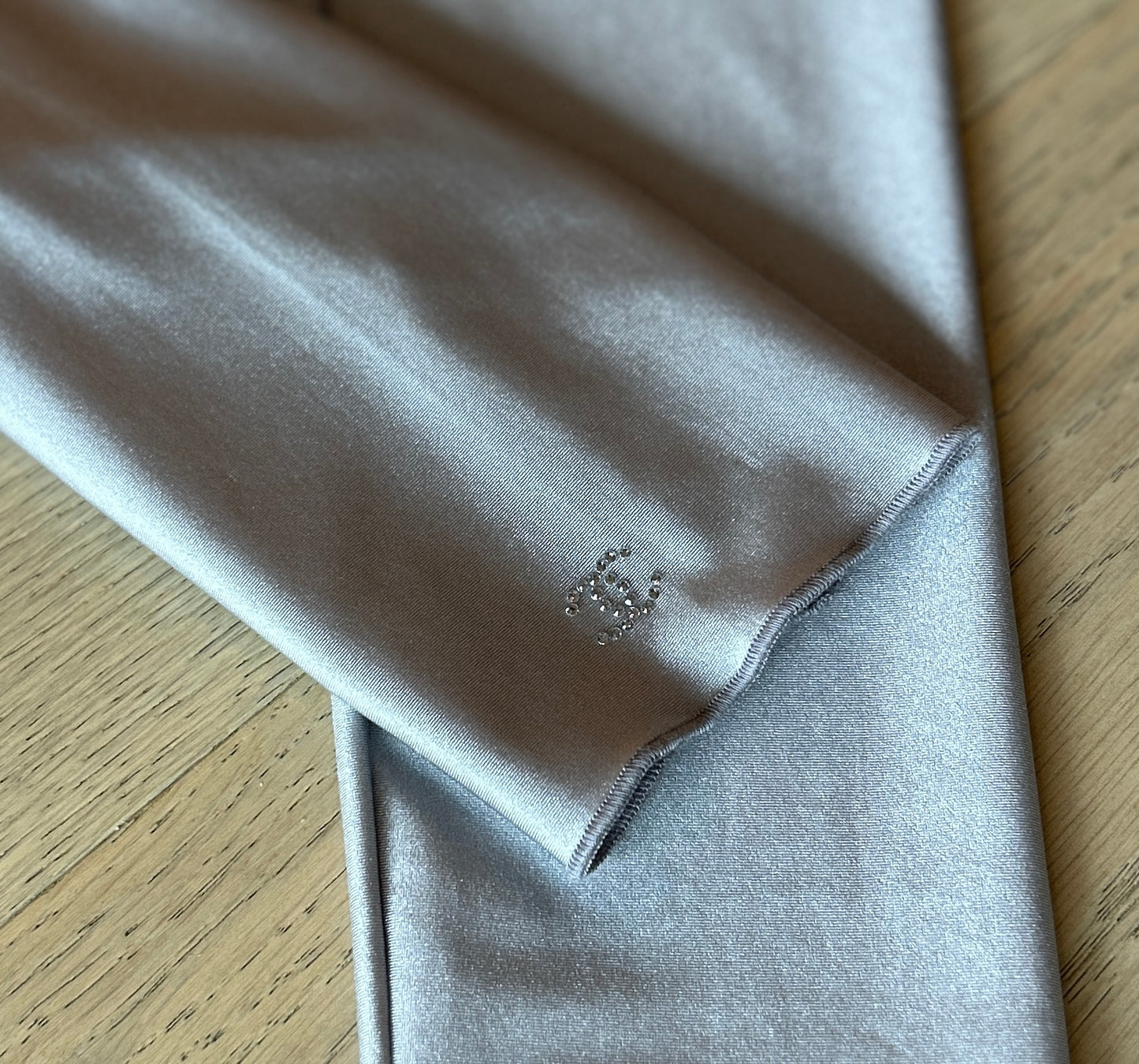 Chanel Silver Leggins