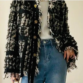 Long Sleeve Chanel Inspired Jacket