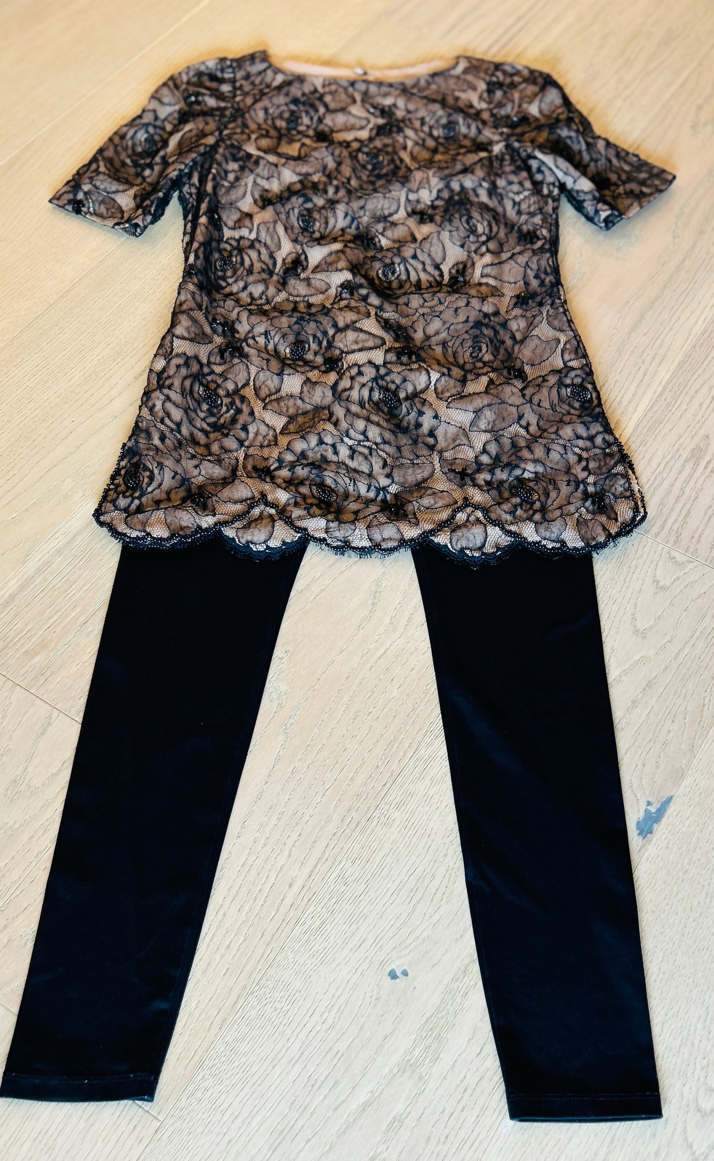 Black Lace Tunic
