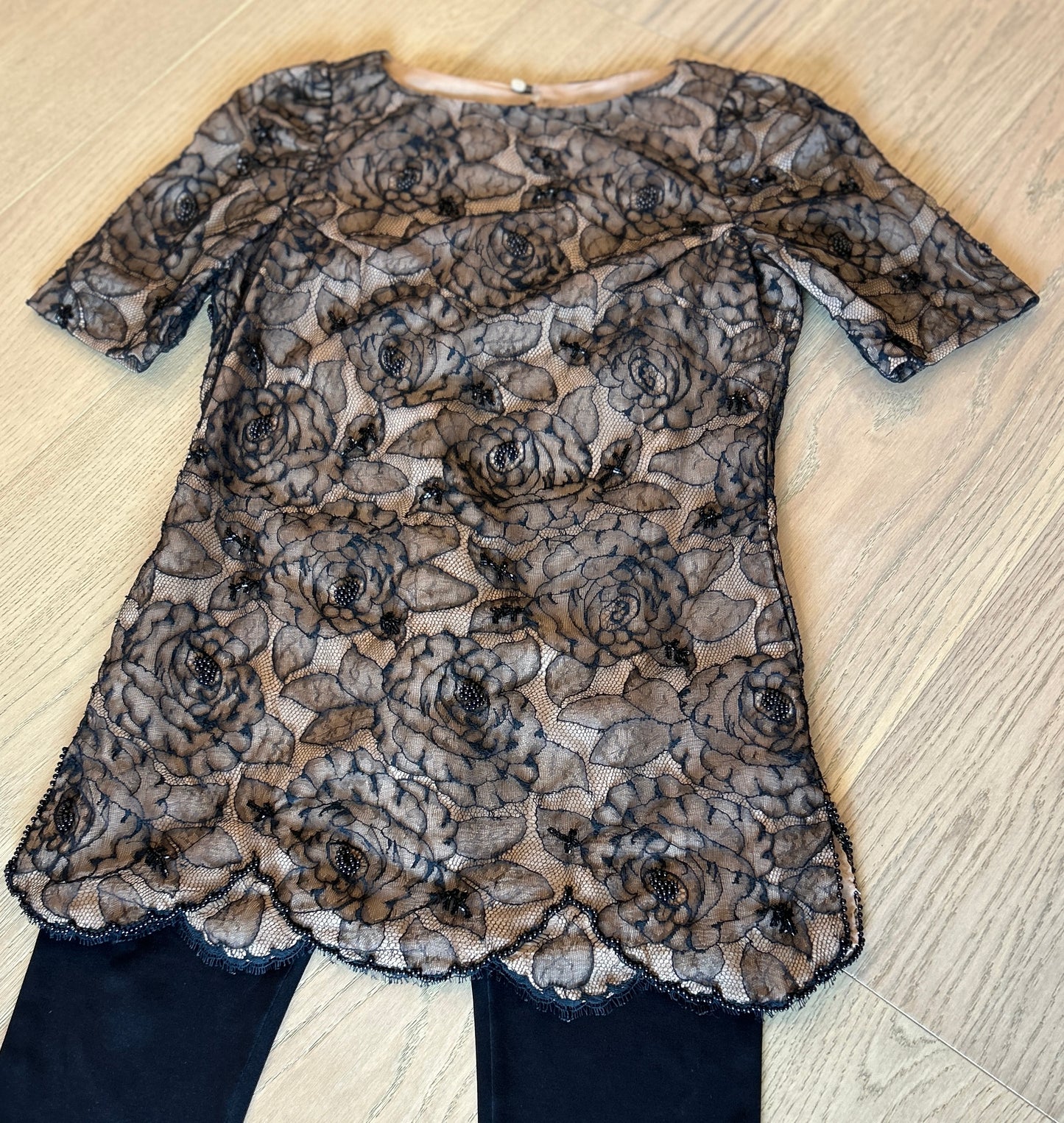 Black Lace Tunic