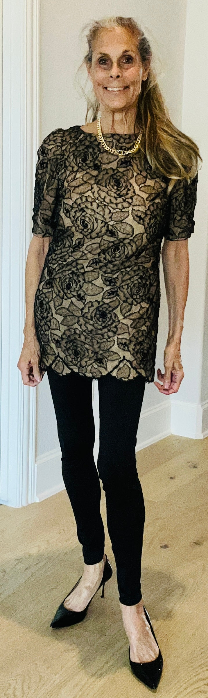 Black Lace Tunic