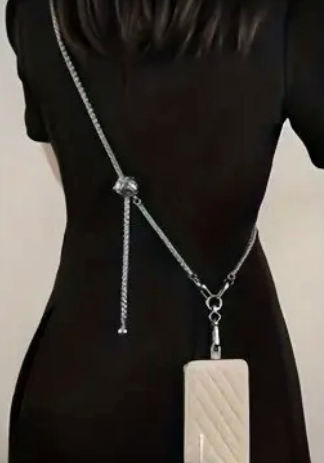 Chanel Cross Body Cellphone Chain