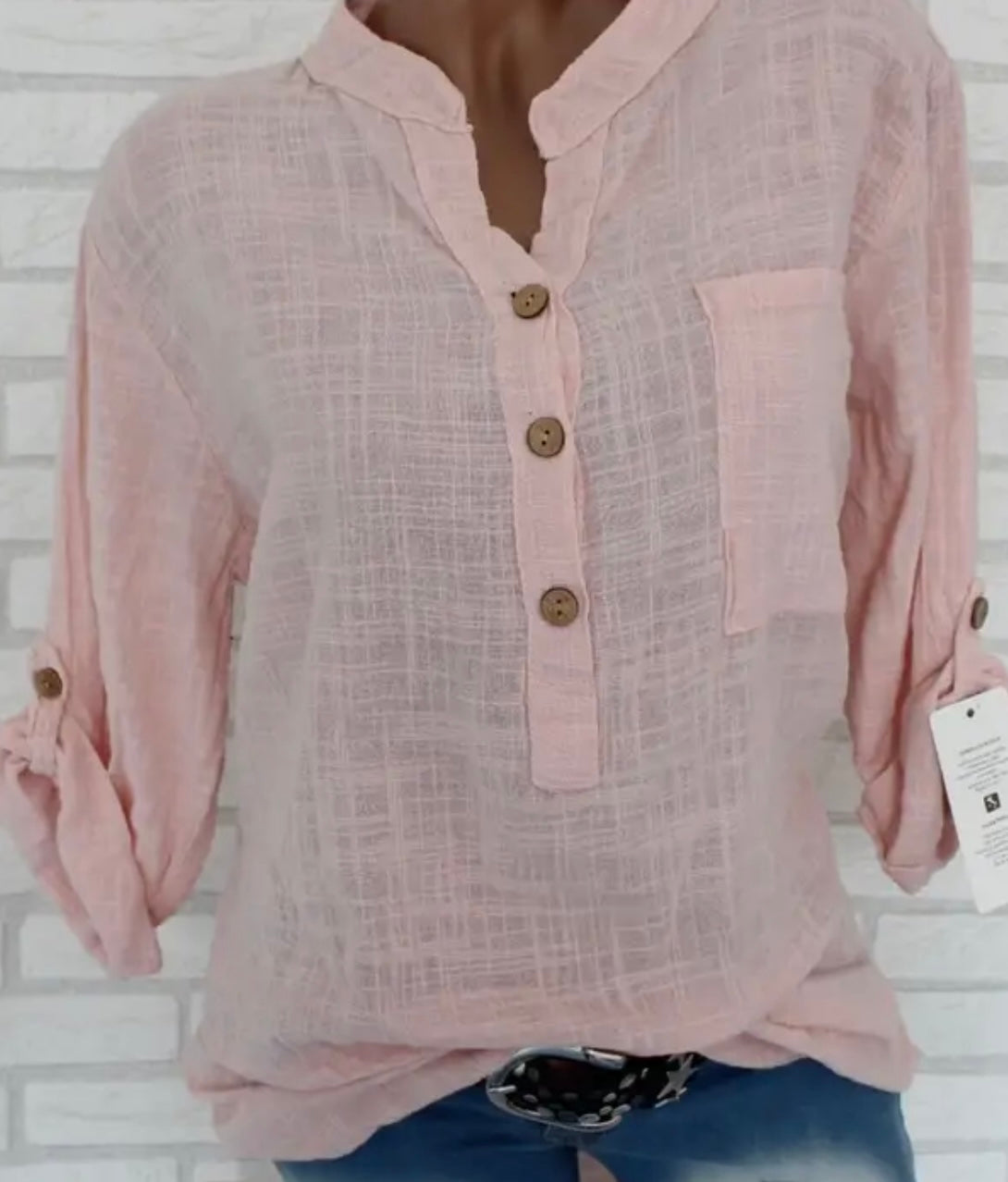 Long Sleeve Linen Shirt