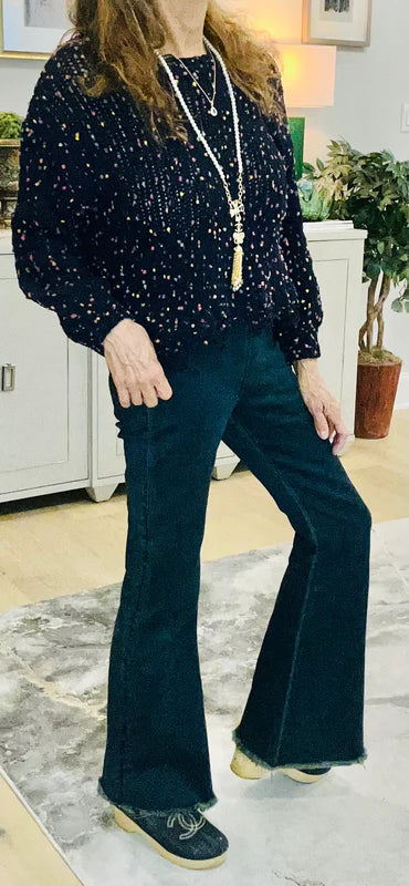 Dark Navy Stretch Jean