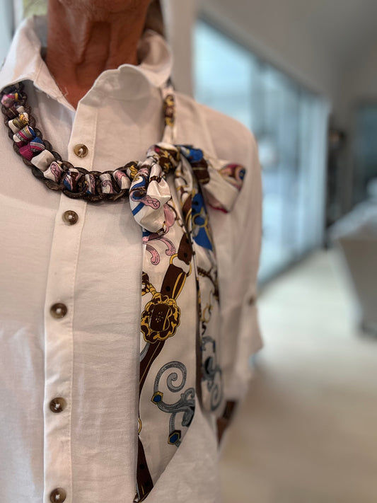 Chain Scarf Necklace or belt