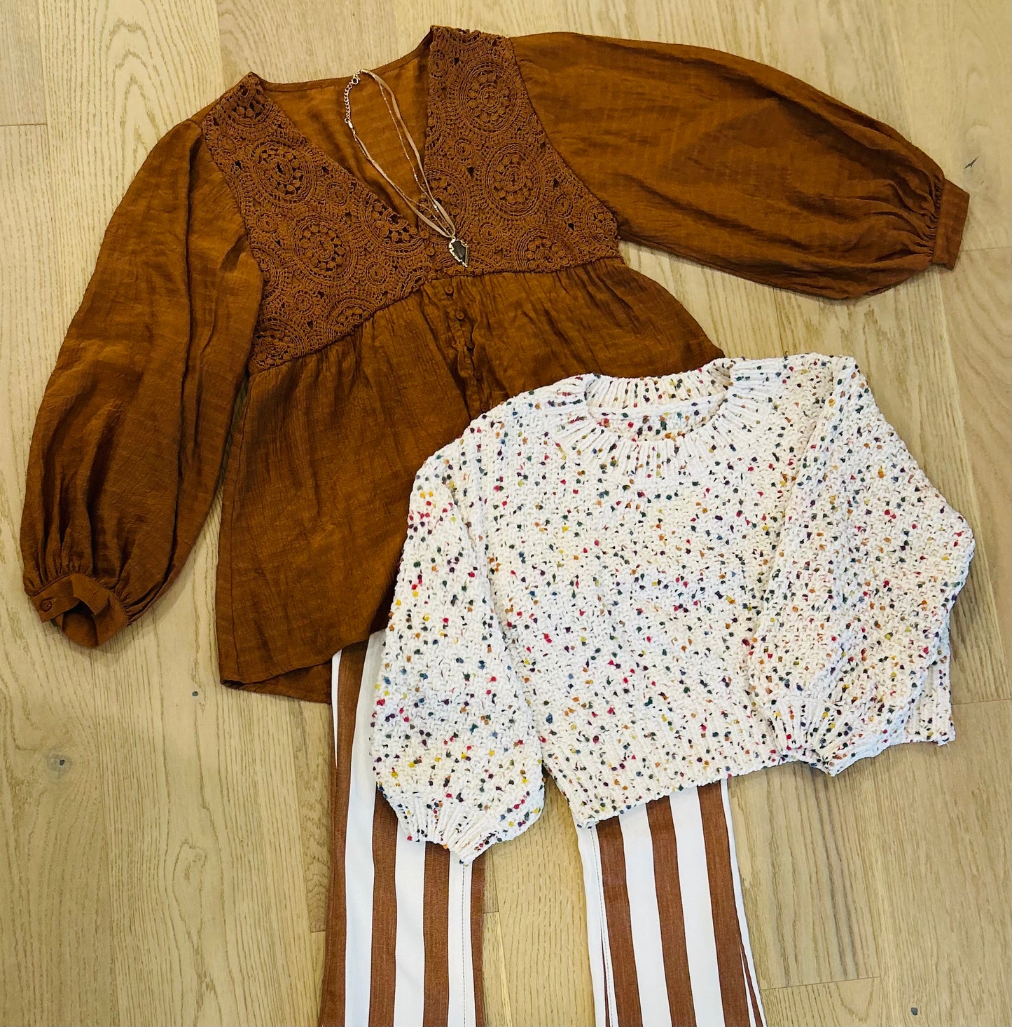 Ivory Crop Sweater