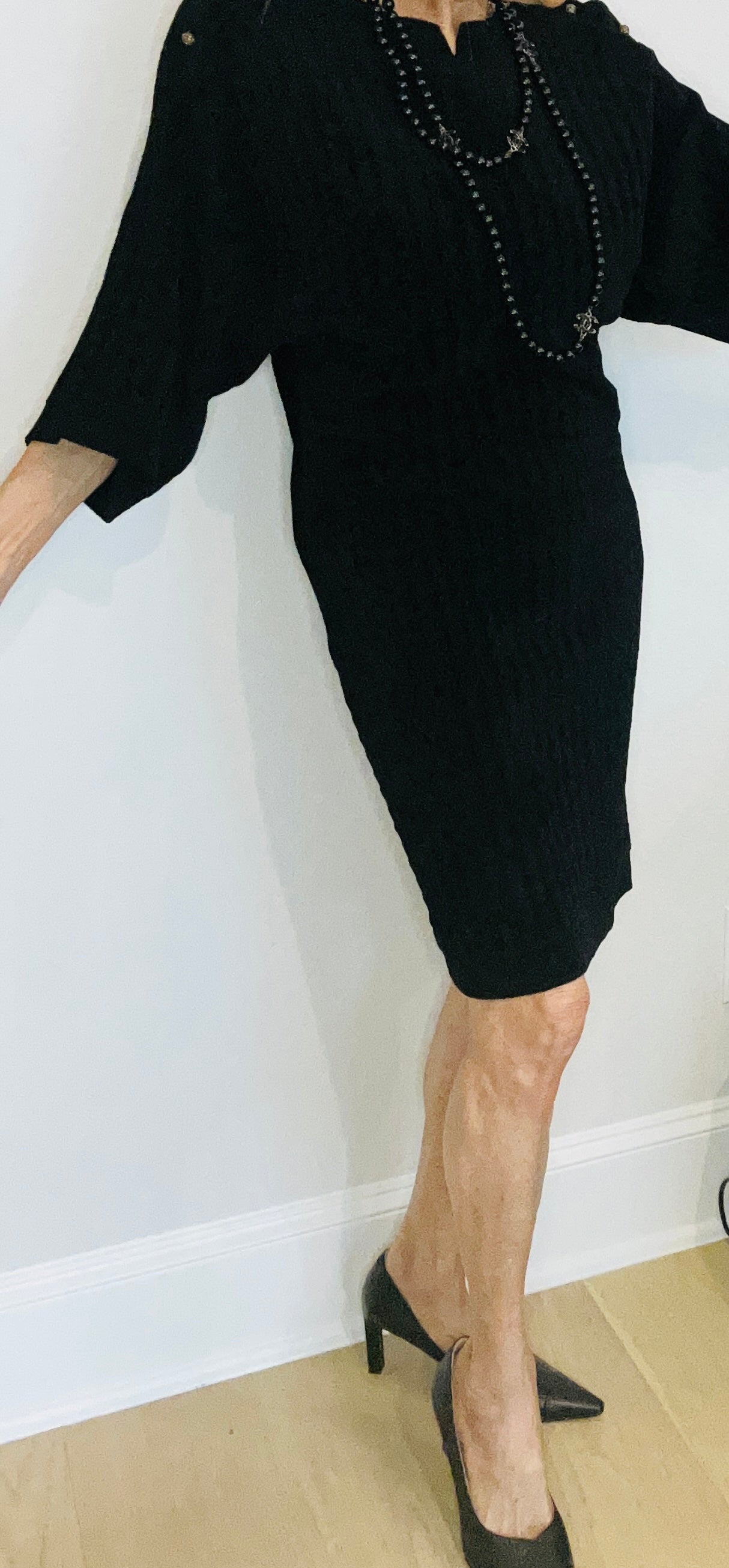 Pre-Loved Chanel Black Dress
