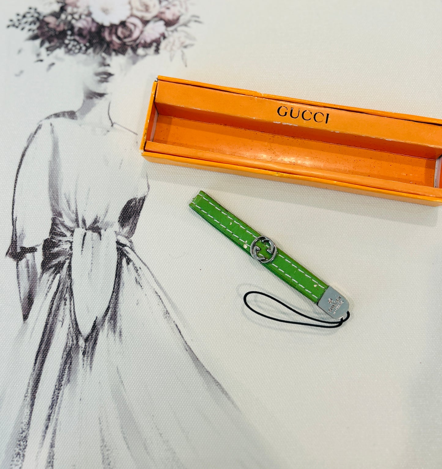Gucci Like Key Chain