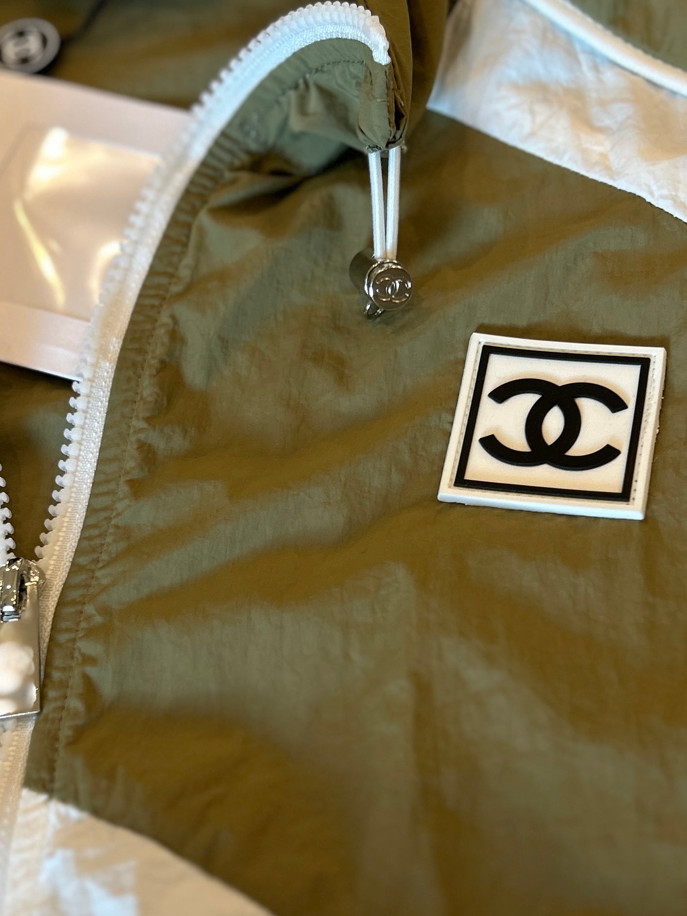 Chanel Inspired Windbreaker and Shorts