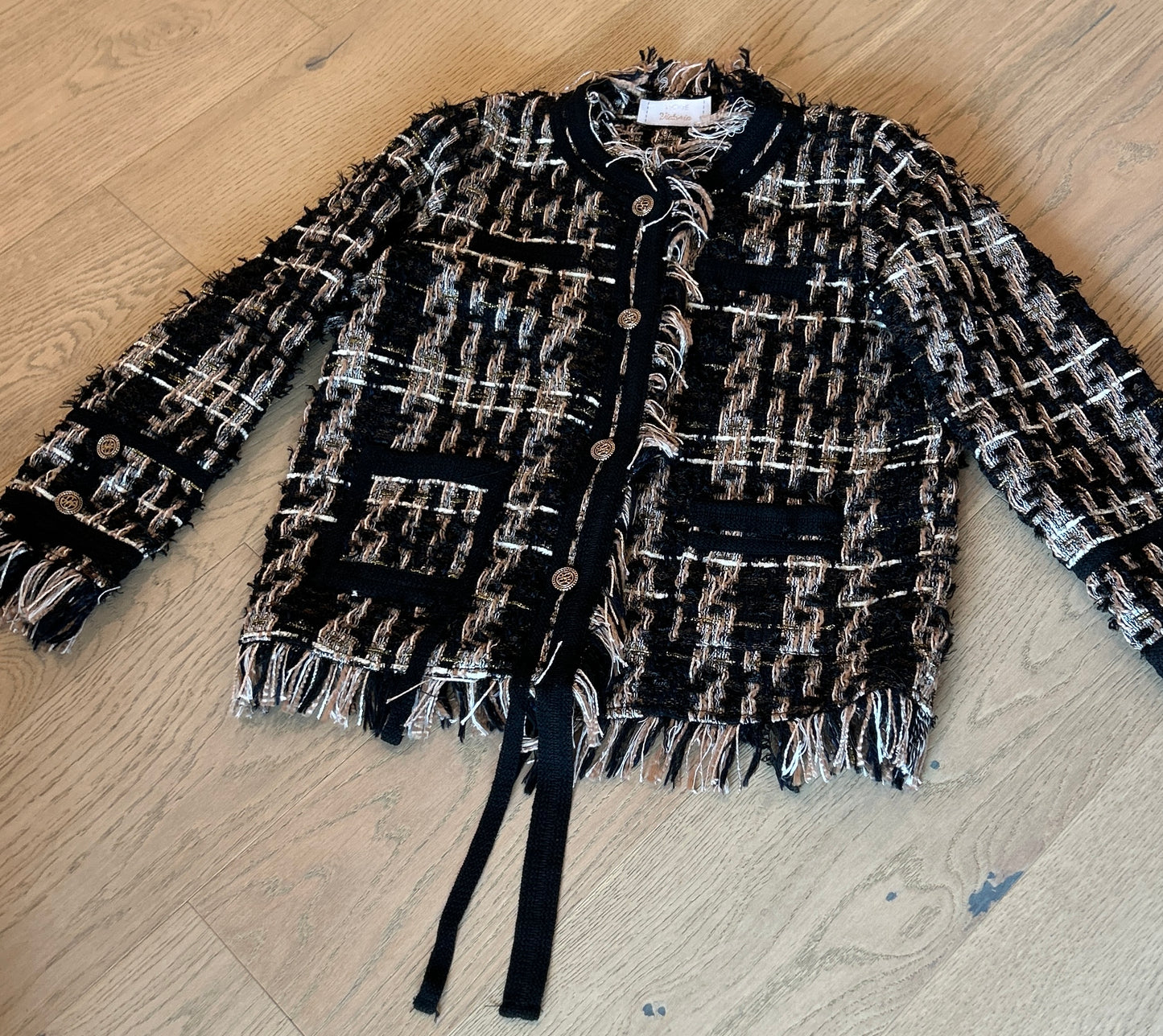 Long Sleeve Chanel Inspired Jacket