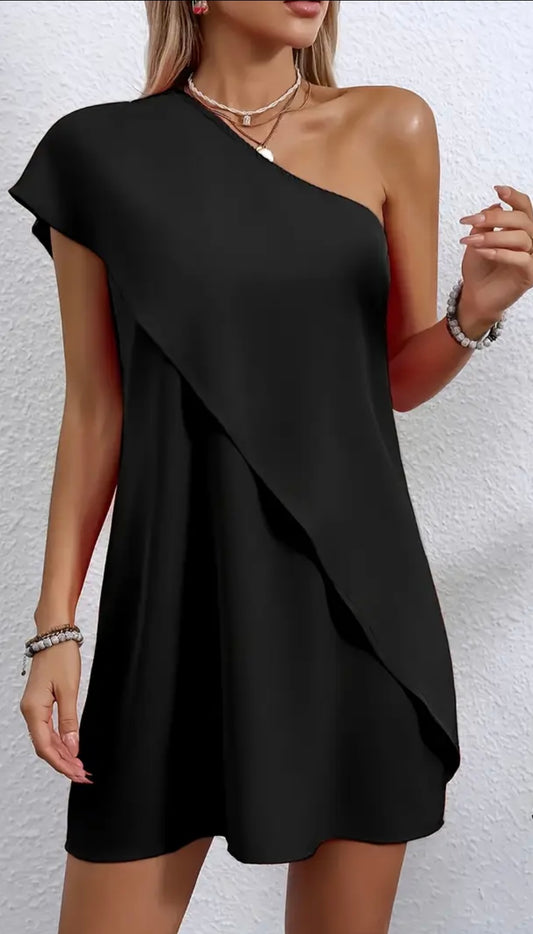Off Shoulder Little Black Dress
