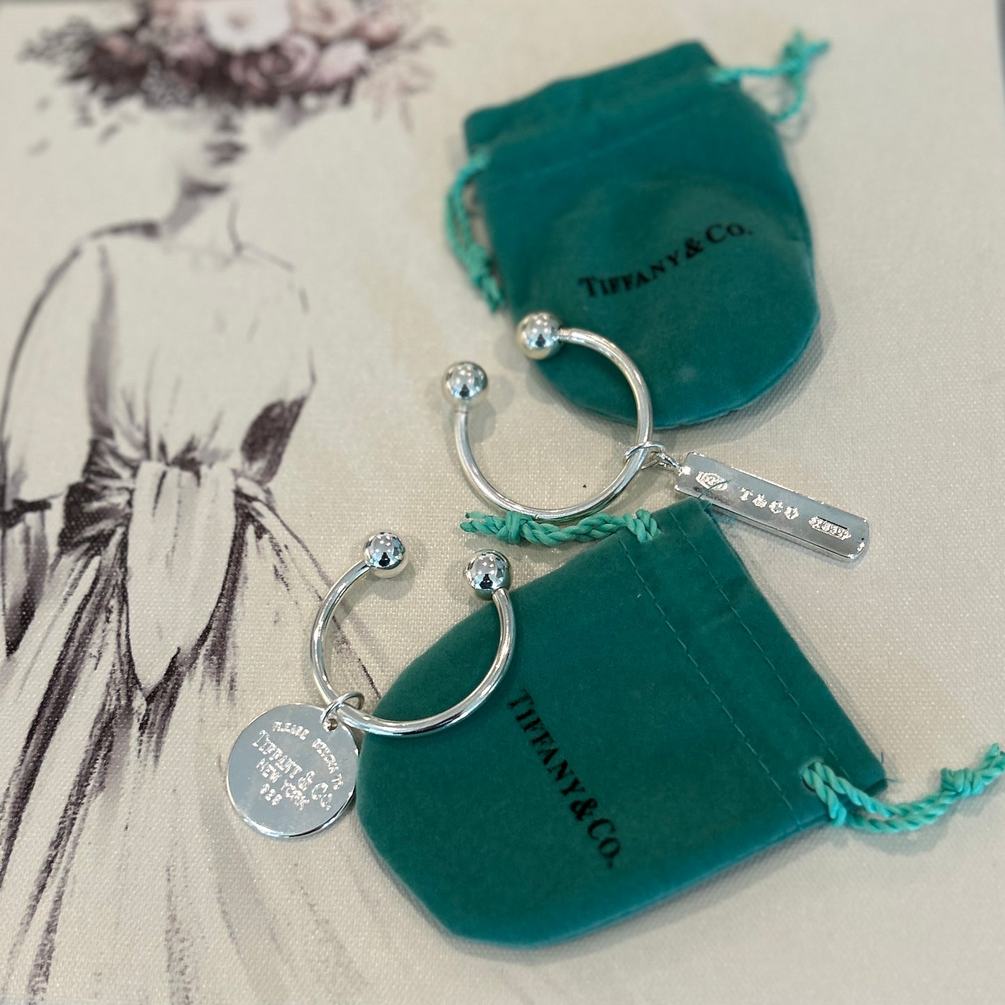 Tiffany Keychains