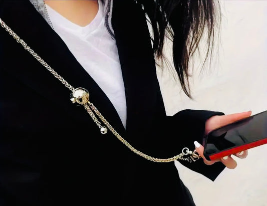 Chanel Cross Body Cellphone Chain
