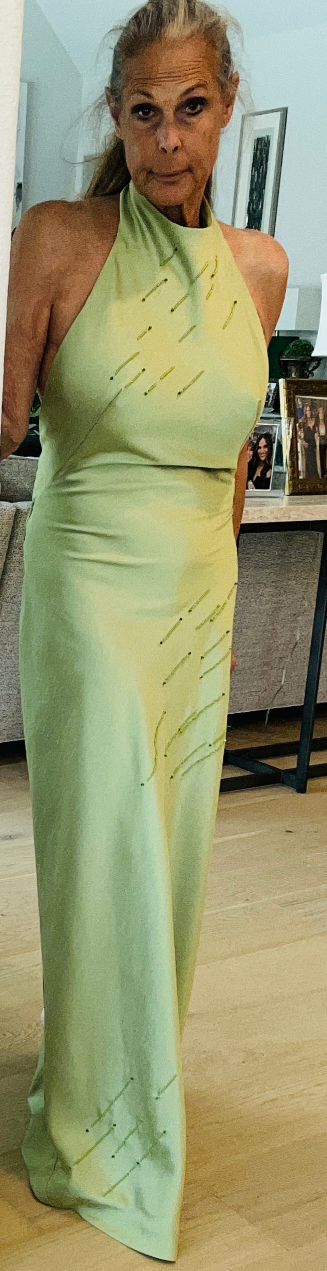 Halter Evening Gown